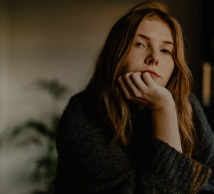 close up woman