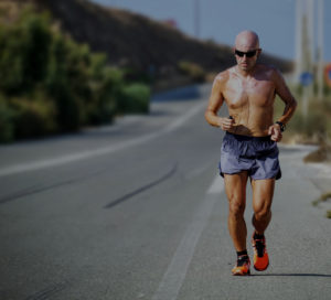 man running