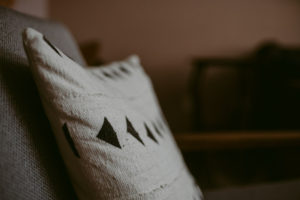 pillow on couch