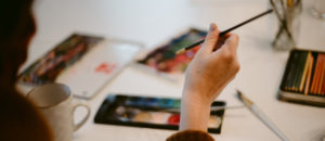 painting with water colors