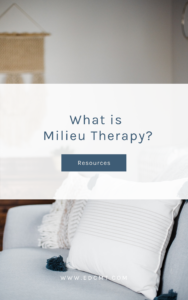 What is Milieu Therapy? Title Page